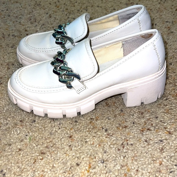 Cream madden girl Hoxton loafers - Picture 4 of 4